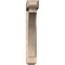 Ekena Millwork Thorton Craftsman Smooth Bracket w/ Offset Brace, Douglas Fir, 5 1/2"W x 28"D x 32"H BKT0604X28X32THR04SDF - alternate 3